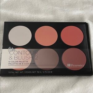 BH Cosmetics Contour & Blush 2 Palette - 6 Shades NEW. SEALED